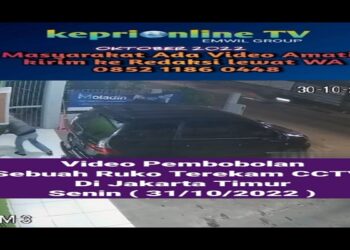 Detik-Detik Pembobolan Sebuah Ruko Di Jakarta Timur