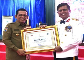 Gubernur Ansar Hadiri Pengantar Tugas Wakapolda Kepri