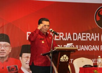 Gubernur Ansar Hadiri Rakerda III PDIP
