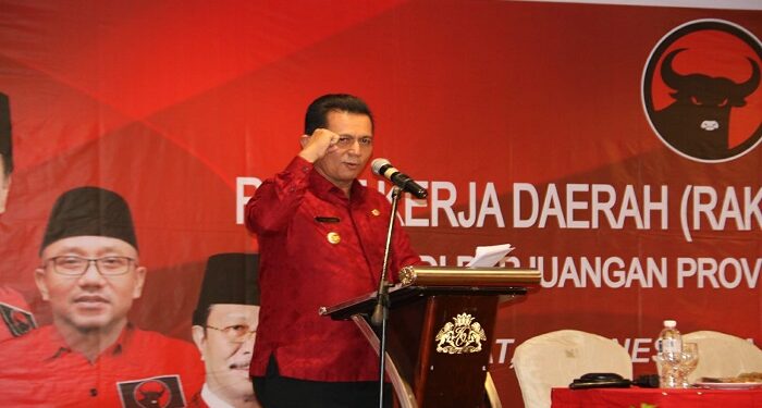 Gubernur Ansar Hadiri Rakerda III PDIP