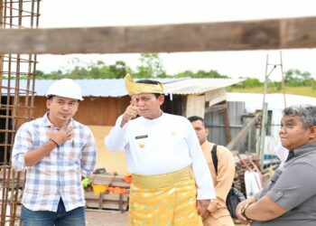 Gubernur Ansar Tinjau Langsung Lokasi Pembangunan BLK Karimun
