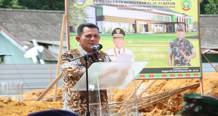 Gubernur Kepri Mulai Pembangunan Rumah Sakit Pembantu TNI AD Batam