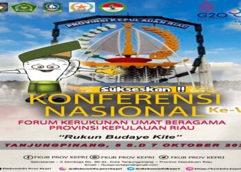 Kepri Tuan Rumah Konferensi Nasional FKUB ke VII Tahun 2022