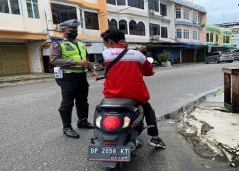 Operasi Zebra Seligi Berakhir, Polres Karimun Catat 440 Pelanggaran Lalu Lintas