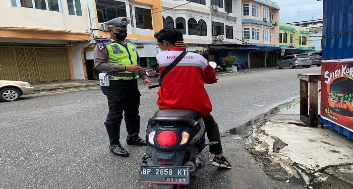 Operasi Zebra Seligi Berakhir, Polres Karimun Catat 440 Pelanggaran Lalu Lintas