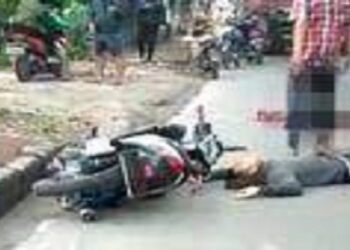Lakalantas, Anggota TNI Yon Armed Deli Tua Tewas di Gilas Kontainer