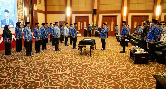 Dewan Pengurus KORPRI Provinsi Kepri Dikukuhkan, Sekdaprov Adi Himbau Tingkatkan Pelayanan Publik