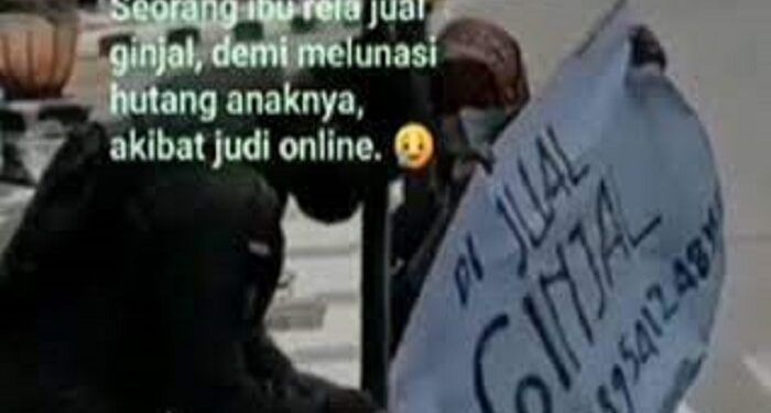 Video, Seorang Ibu Jual Ginjal Demi Lunaskan Utang Anaknya