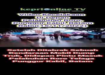 Seorang Pengendara Motor Tewas Tertabrak Dump Truck Di Batam