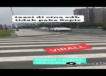 Viral…!!! Taksi Di Cina Sudah Tidak Pakai Supir Lagi