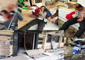 Bom Bunuh Diri di Polsek Astana Anyar Bandung