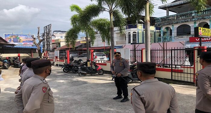 Pasca Ledakan Bom Bunuh Diri, Kapolres Karimun Perketat Penjagaan Mako Polsek Jajaran