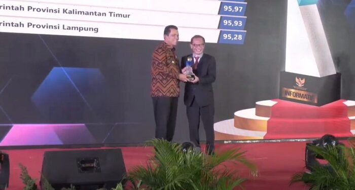 Kepri Terima Anugerah Sebagai Provinsi yang ‘Informatif’ Dari KI Pusat