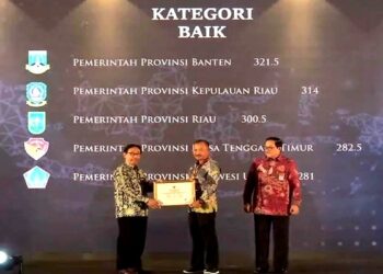Pemprov Kepri Terima Penghargaan Anugerah Meritokrasi Tahun 2022