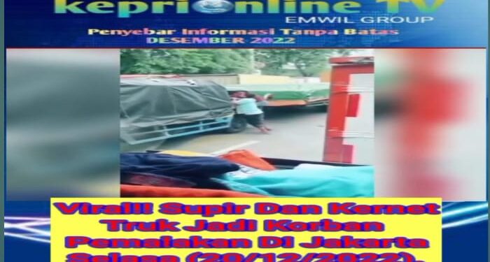 Viral!! Supir Truk Jadi Korban Pemalakan Di Lampu Merah Kelapa Gading