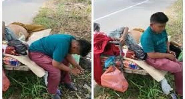 Demi Kesembuhan Ayah, Bocah SD Sanggup Kendarai Becak Selama 8 Jam Untuk Berobat