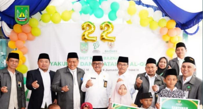 HUT ke – 22 Baznas, Jefridin Ajak Umat Islam Salurkan Zakat Untuk Bantu Masyarakat Miskin