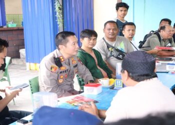 Jumat Curhat, Kapolres Karimun Dengan Organisasi Wartawan di Karimun
