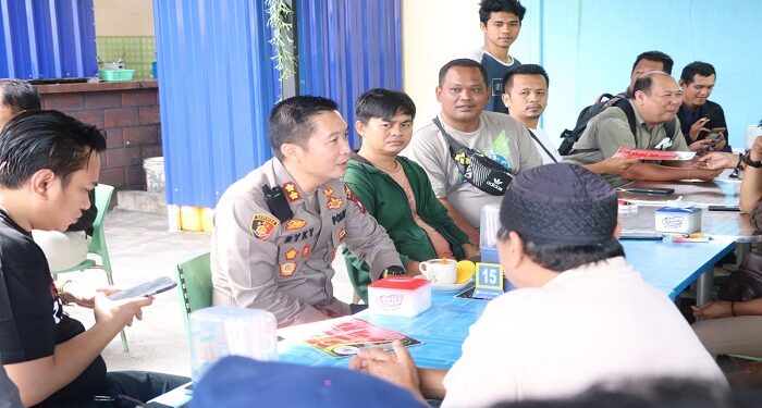 Jumat Curhat, Kapolres Karimun Dengan Organisasi Wartawan di Karimun