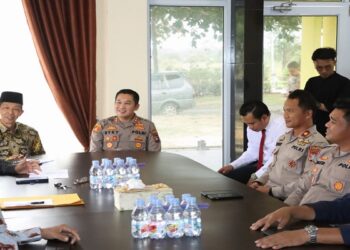 Kapolres Karimun Silahturahmi Ke MUI dan FKUB Karimun