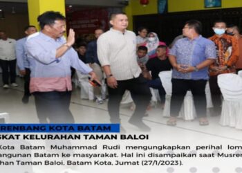 Rudi Dorong Masyarakat Terus Berfikir Maju Wujudkan Batam yang Modern
