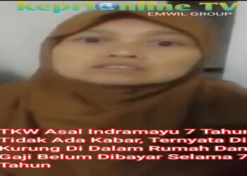 Jeritan TKW Asal Indramayu 7 Tahun Tidak Ada Kabar, Ternyata Di Kurung Didalam Rumah Dan Gaji Ditahan Selama 7 Tahun