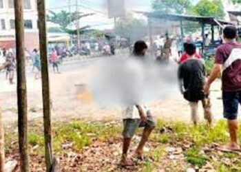 Diduga Penculik Anak, Wanita di Sorong Dibakar Hidup – hidup