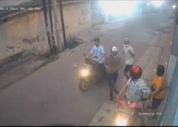 3 Pelaku Begal Sadis di Medan Terekam Dalam CCTV, Korban Sempat Memberikan Perlawanan