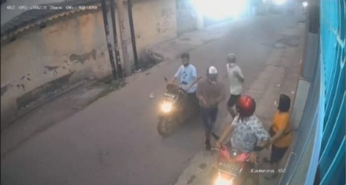 3 Pelaku Begal Sadis di Medan Terekam Dalam CCTV, Korban Sempat Memberikan Perlawanan