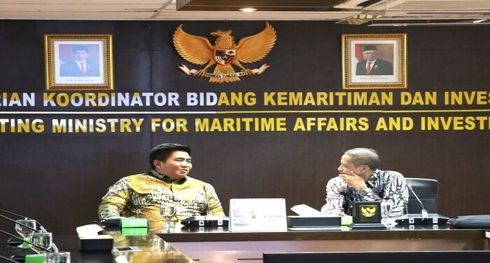 Bahas Pengembangan Pulau Poto di Kementerian Marves, Roby Minta Prioritaskan Masyarakat Tenggel