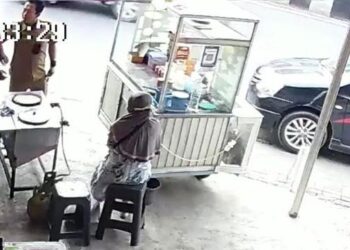 Diduga Oknum PNS Di Bandar Lampung Melakukan Aniaya Terhadap Penjual Martabak