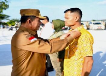 Gubernur Kepulauan Riau H. Ansar Ahmad Pimpin Apel Siaga dan Pelatihan Kesamaptaan