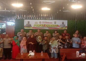 Polsek Delitua Gelar Jum’at Curhat, Guna Serap Aspirasi Masyarakat