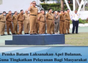 Pemko Batam Laksanakan Apel Bulanan, Guna Tingkatkan Pelayanan Bagi Masyarakat