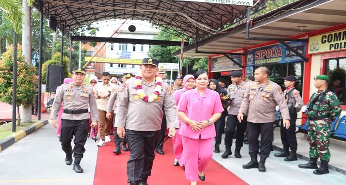 Kapolda Kepri Melaksanakan Kunjungan Kerja Di Polres Karimun