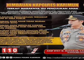 Maraknya Isu Penculikkan Anak, Kapolres Karimun Bagi Tips Agar Terhindar Dari Kasus Penculikkan Anak