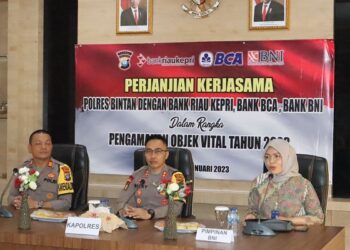 Laksanakan Commander Wish Polres Bintan Jalin Kerjasama dengan Bank