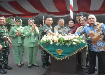 Nama Gedung Di Lingkungan Kodam II/Sriwijaya Diresmikan Kasad