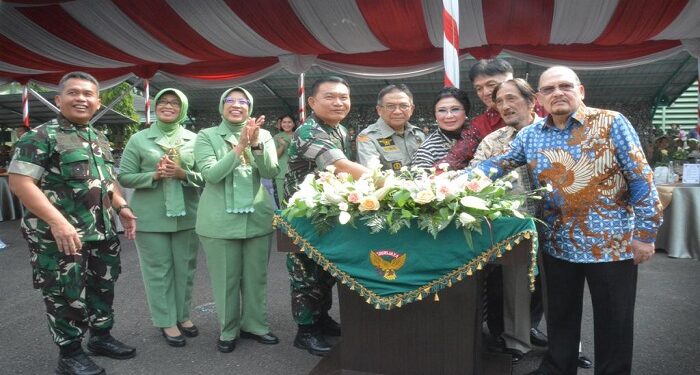 Nama Gedung Di Lingkungan Kodam II/Sriwijaya Diresmikan Kasad