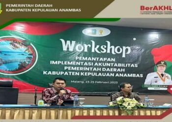 Tingkatkan Kapasitas Aparatur, Pemkab Anambas Gelar Workshop Pemantapan Implementasi AKIP