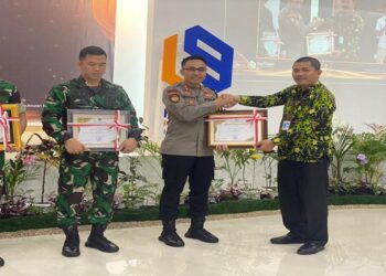 Polres Bintan Terima Penghargaan dari KPPN Tanjungpinang Sebagai Peringkat Pertama Nilai IKPA Terbaik