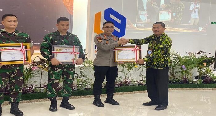 Polres Bintan Terima Penghargaan dari KPPN Tanjungpinang Sebagai Peringkat Pertama Nilai IKPA Terbaik
