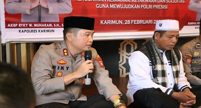 Polres Karimun Peringati Isra Mi’raj Nabi Besar Muhammad SAW 1444 H