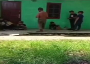 Viral!! Sejumlah Remaja Terekam Kamera Membongkar Uang Dan Menghisap Lem di Medan