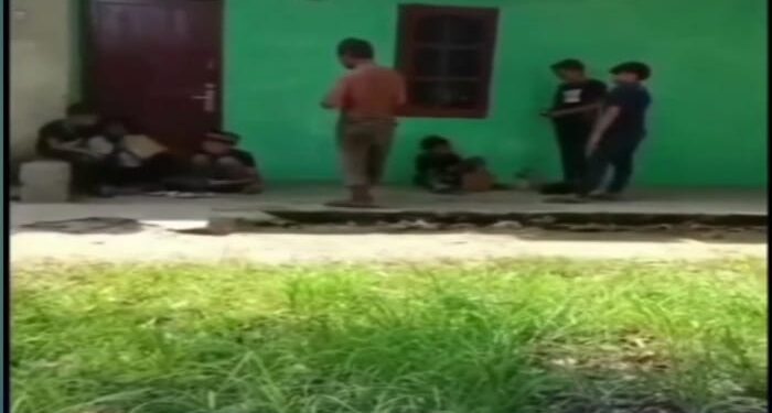 Viral!! Sejumlah Remaja Terekam Kamera Membongkar Uang Dan Menghisap Lem di Medan