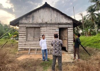 Wakil Ketua II DPRD Karimun Rasno Tinjau RTLH di Kundur