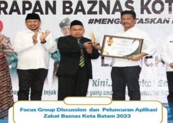 Walikota Rudi Terima Baznas Award dan Luncurkan Aplikasi Zakat