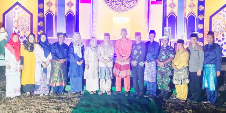 Bupati Lingga Berikan Ucapan Apresiasi Sempena Pembukaan STQ Ke X Tingkat Kecamatan Singkep Barat di Desa Kuala Raya