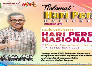 Hari Pers Nasional, Jefridin: Insan Pers Berperan Penting dalam Pembangunan Batam