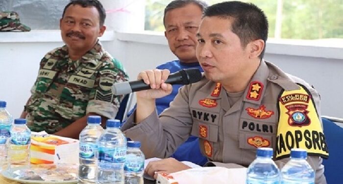 Jumat Curhat, Kapolres Karimun Sambangi Warga Harjosari Tebing